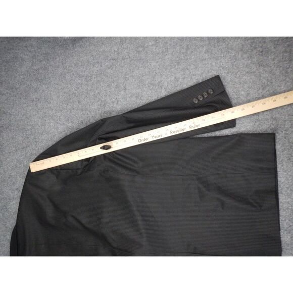 Lauren Ralph Lauren Blazer Men's Size 48R Pinstripe Black Two Button EUC - Picture 9 of 12